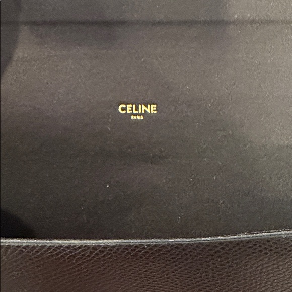 Celine Acetate Black Rectangular Sunglasses - Picture 13 of 13